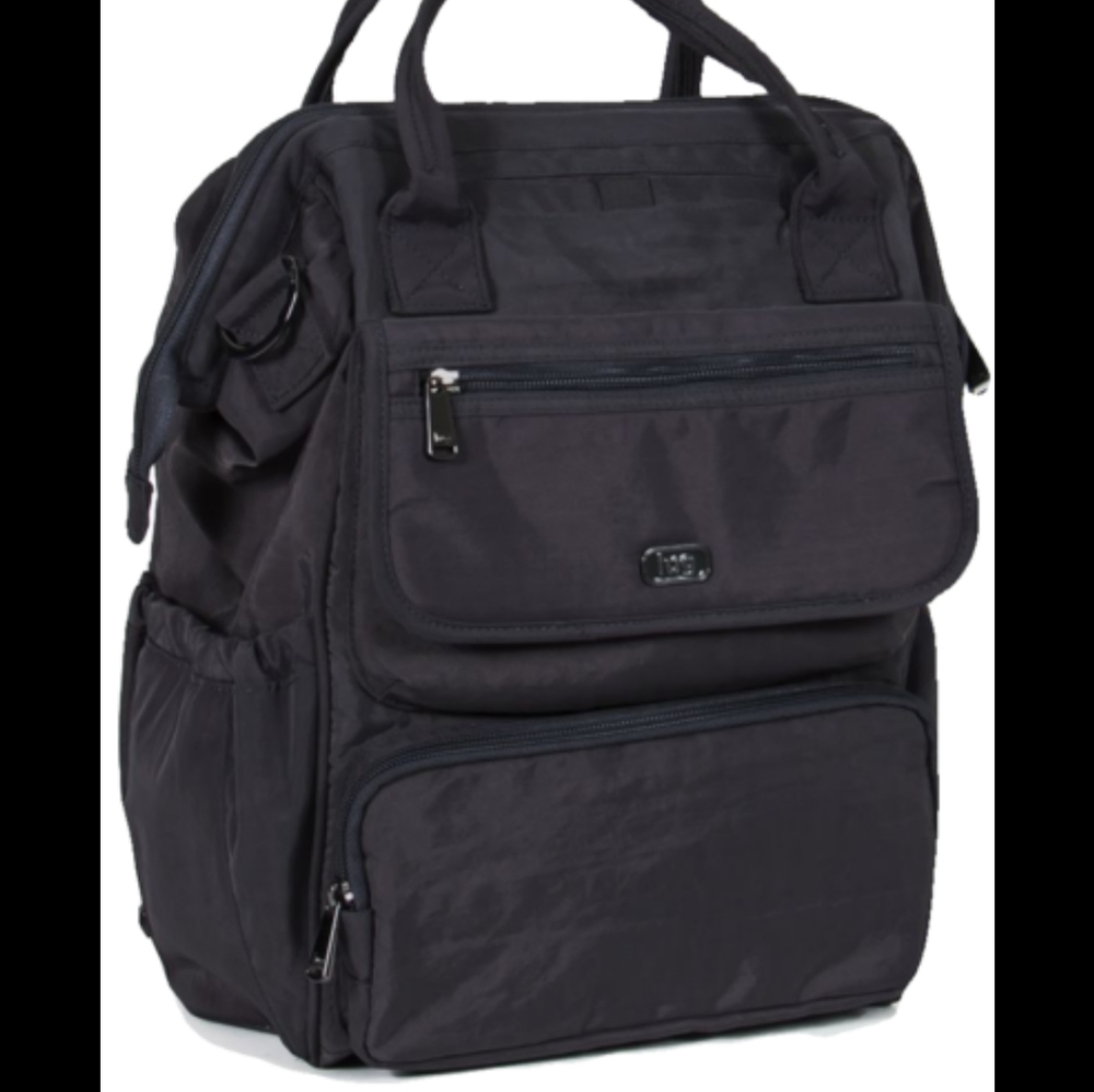 Black LUG Via Tote convertible backpack